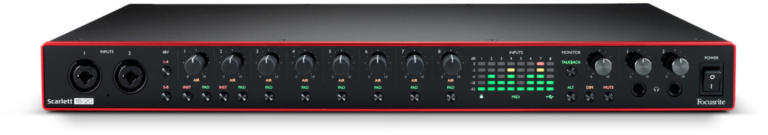 Focusrite Scarlett 18i20 3rd Gen