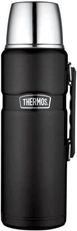 Thermos King insulated bottle matte black 1,2l