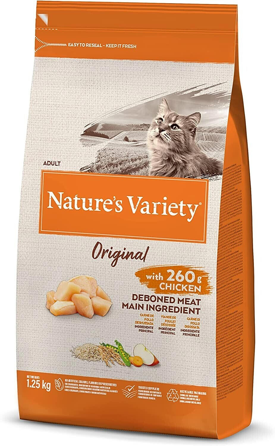 Nature's Variety Original Adult Cat Dry food chicken 1,25kg