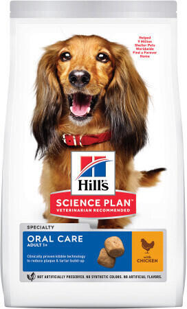 Hill's Science Plan Canine Adult Oral Care with Chicken Dry