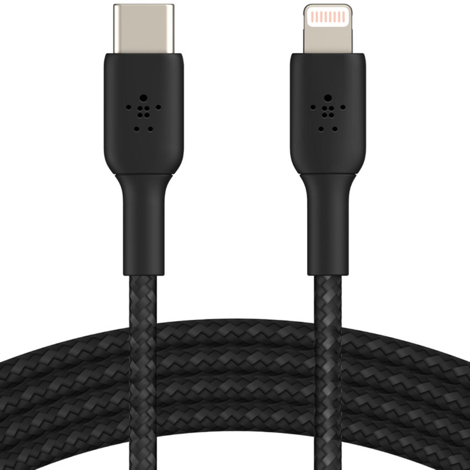 Belkin Boost Charge Braided USB-C to Lightning Cable 1m Black
