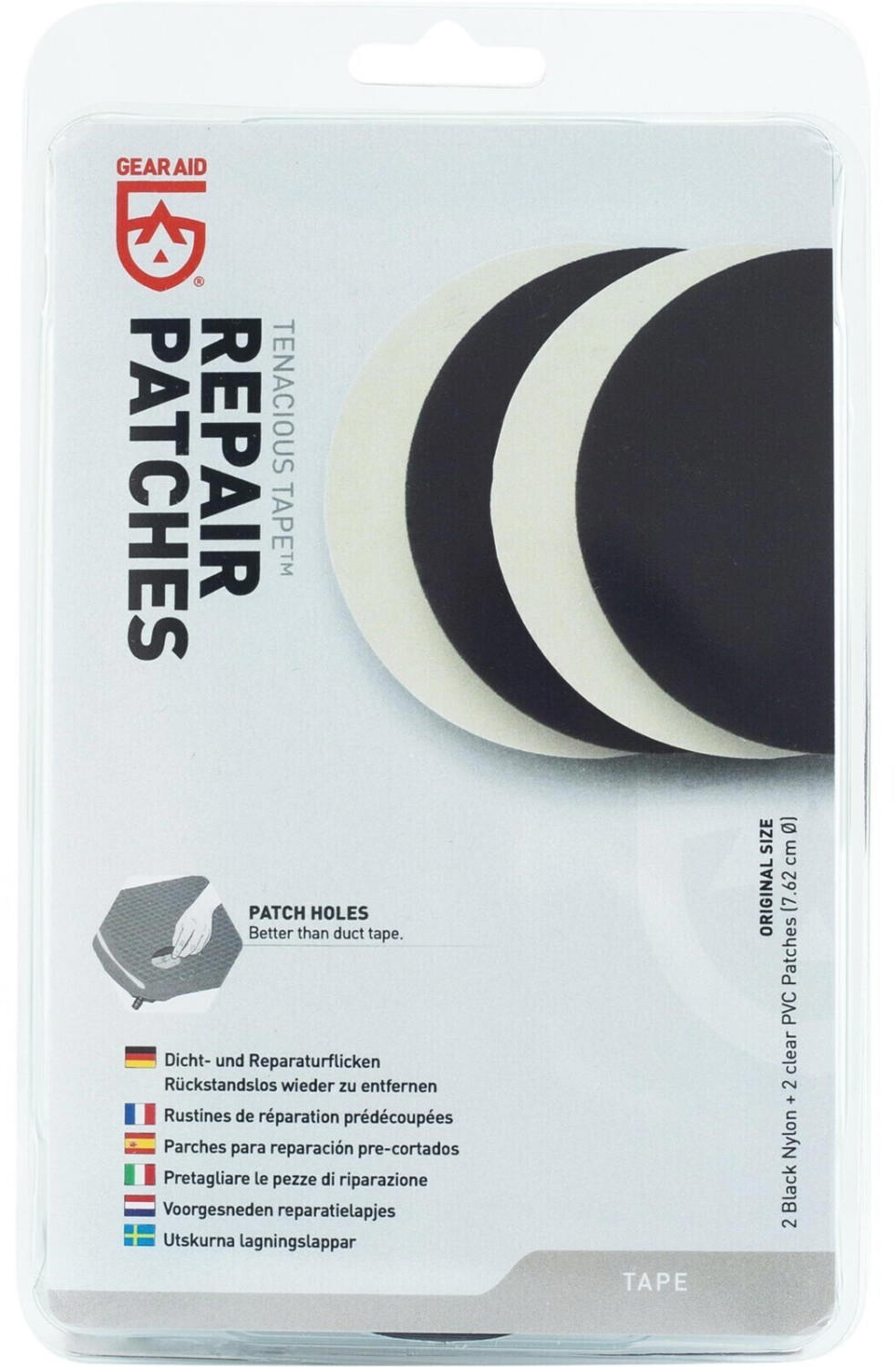 GearAid Tenacious Tape Repair Kit (Set of 4)