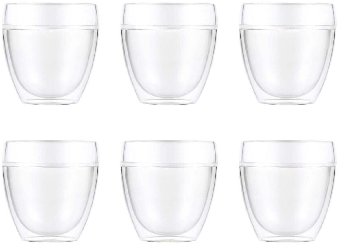 Bodum Pavina Outdoor double walled plastic glass 6 pack 25cl