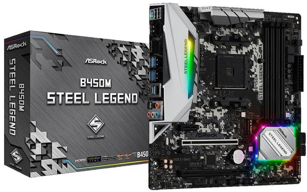 ASRock B450M Steel Legend