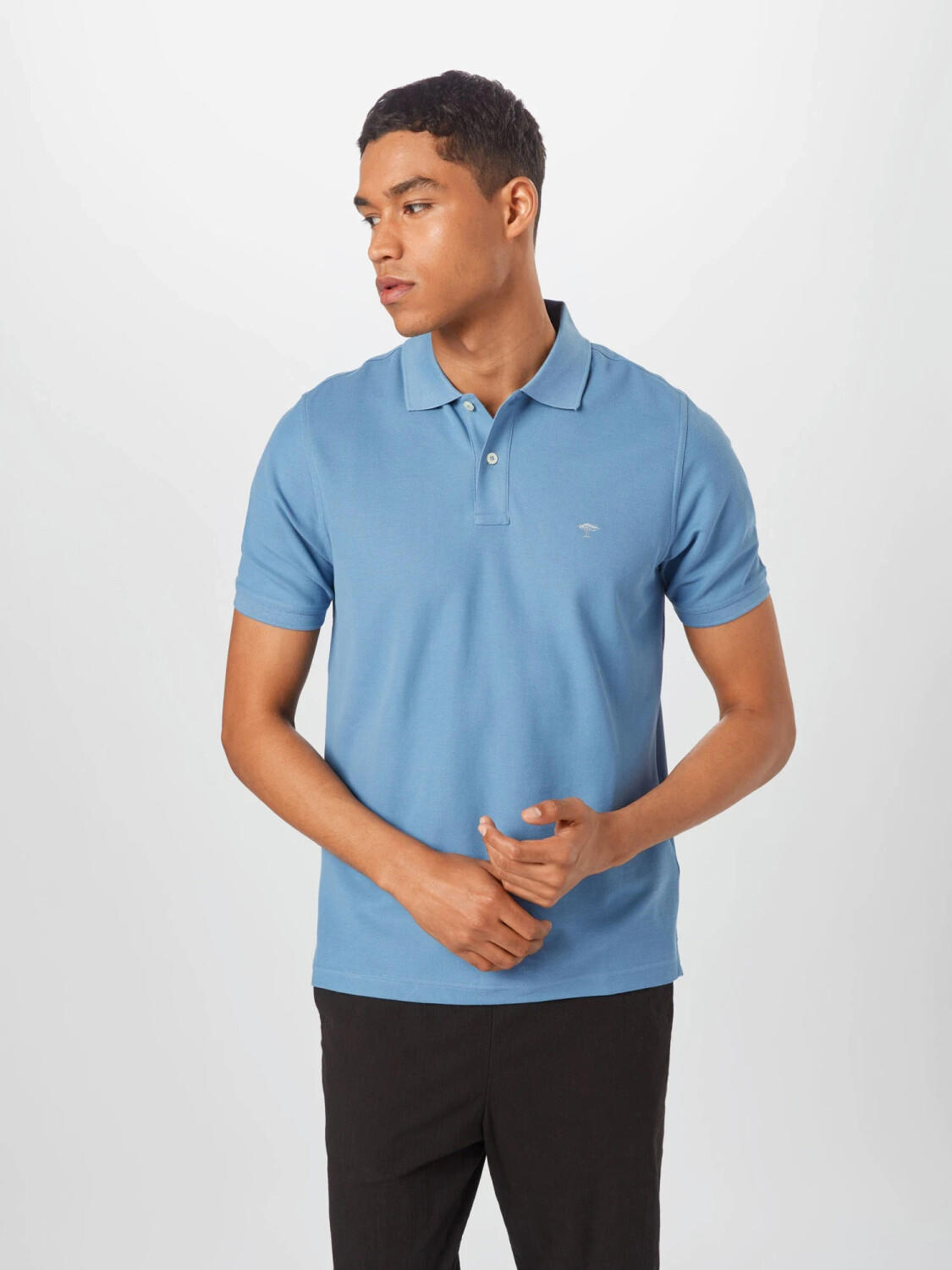 Fynch-Hatton Supima Cotton Classic Polo pacific