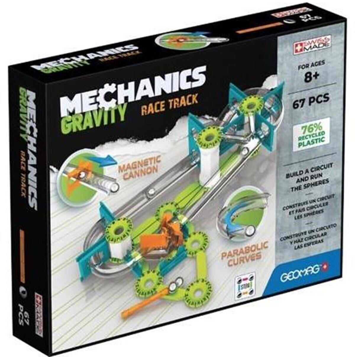 Geomag Mechanics Gravity Race Track 67 pcs