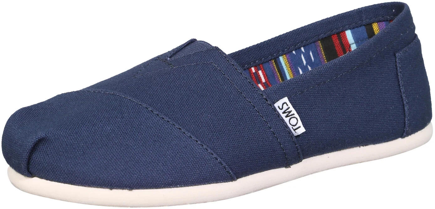 TOMS Shoes Classic Alpargatas Women navy canvas