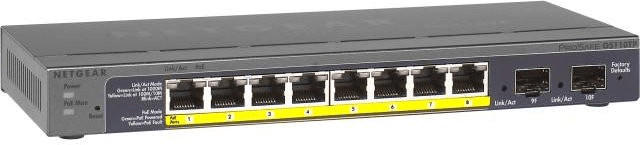 Netgear ProSafe Smart Gigabit Switch, 8 Port (GS110TPv2)