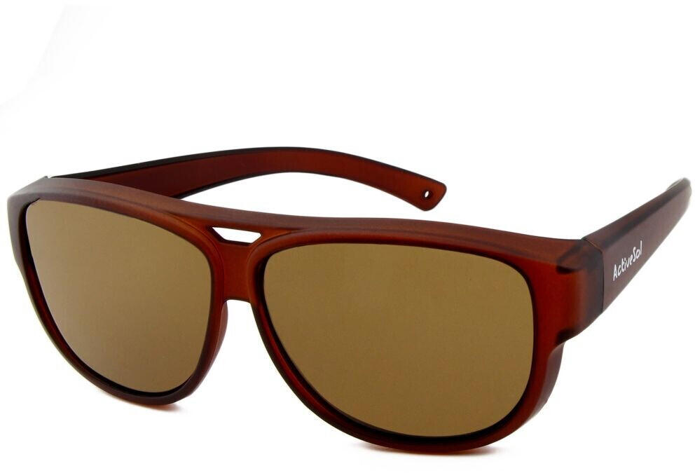 ActiveSol Wraparound Sunglasses El Aviador brown
