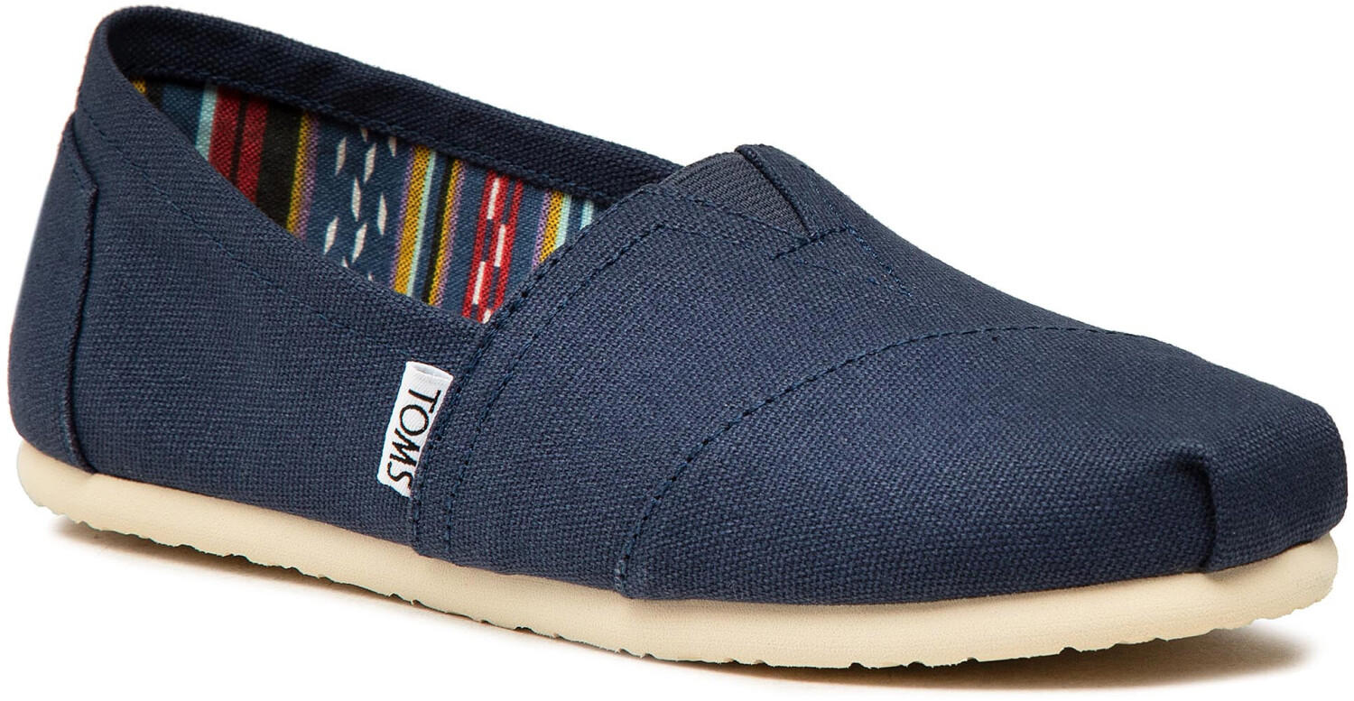 TOMS Shoes Classic Alpargatas Women navy canvas