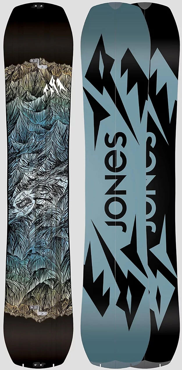 Jones Snowboards Mountain Twin Splitboard black Men