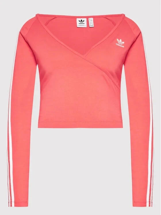 Adidas Adicolor Long Sleeve T-Shirt red (HC2050)