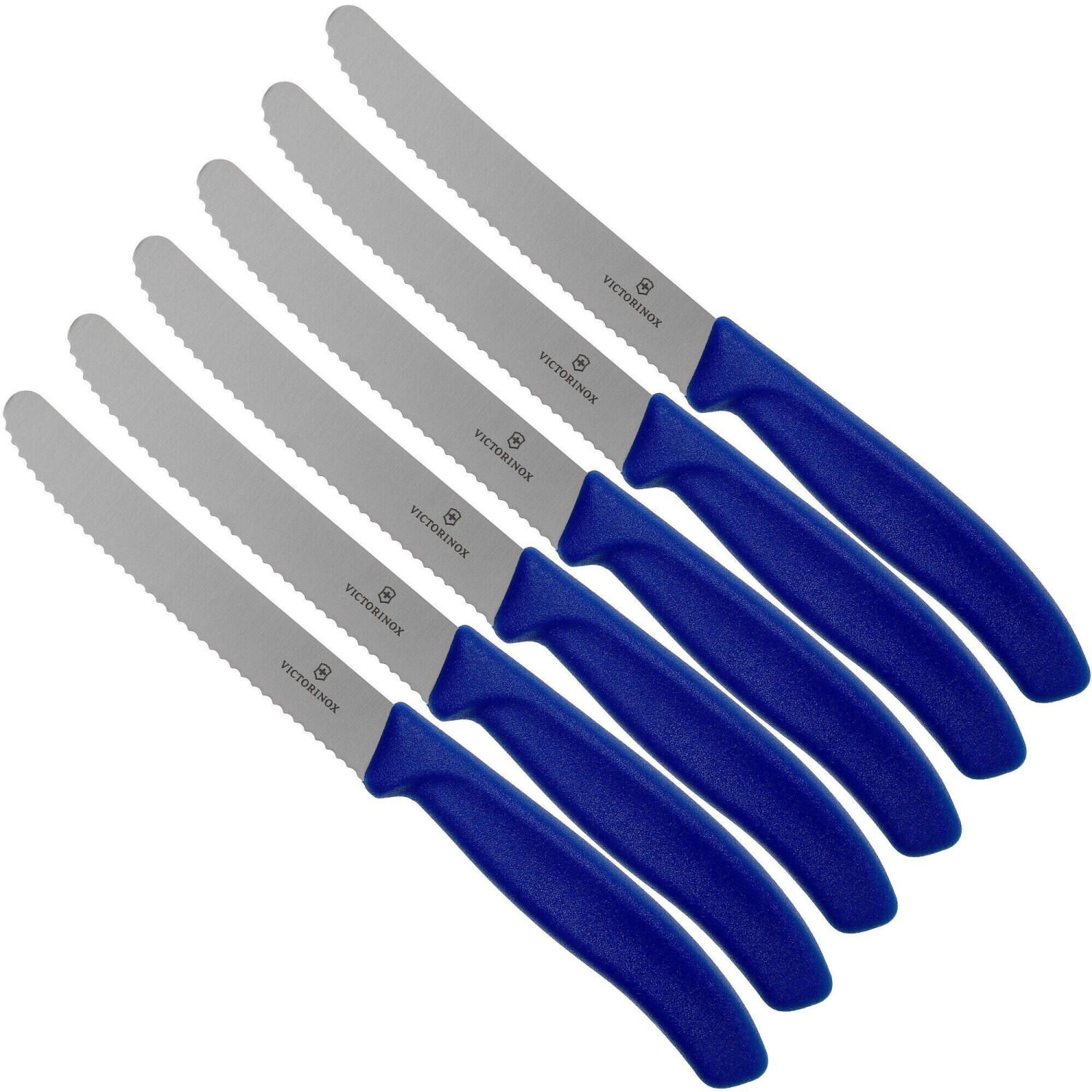 Victorinox SwissClassic Knife Set 6 pcs. blue