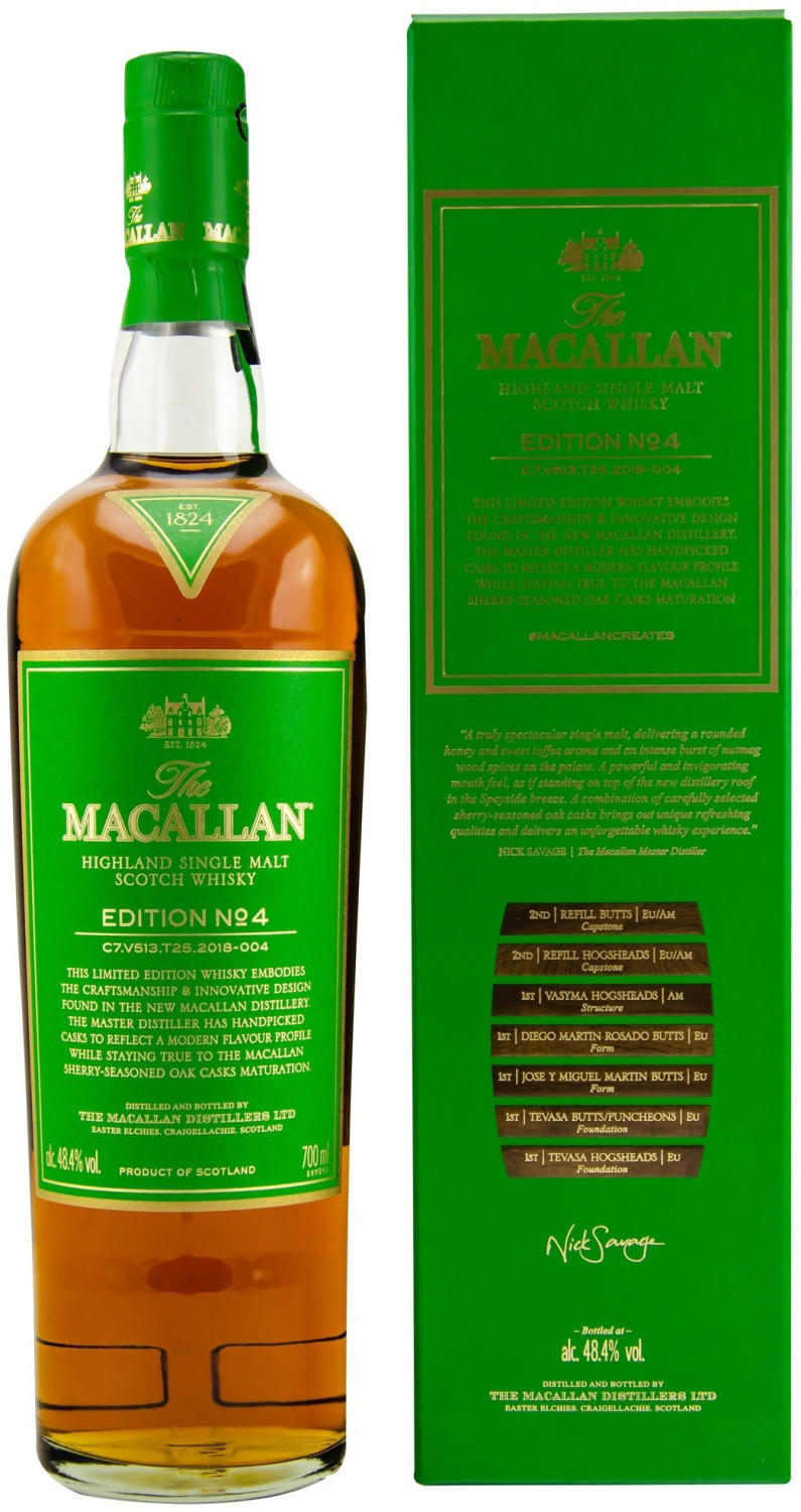 The Macallan Edition No. 4 0,7l 48,4%