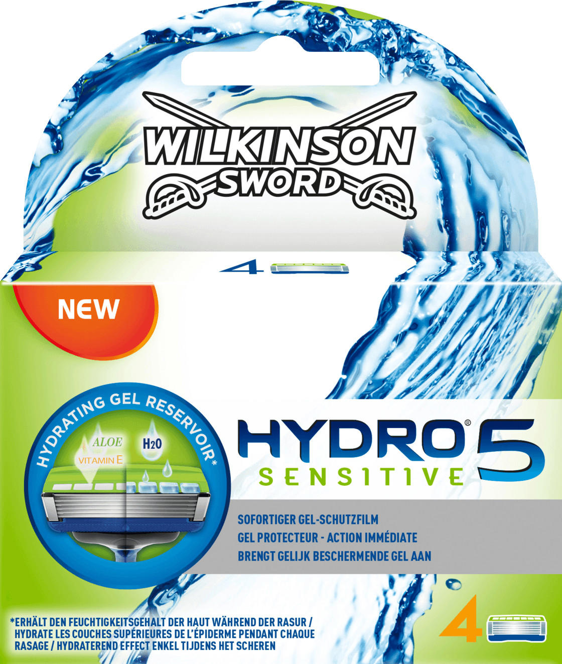 Wilkinson Sword Hydro 5 Sensitive Razor Blades