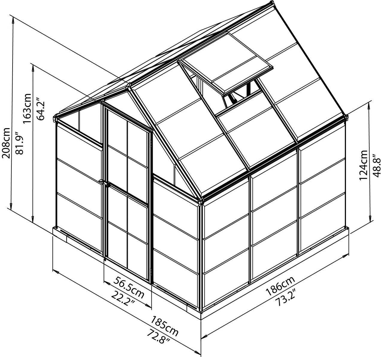 Palram Harmony 6x6 (701626)