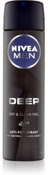 Nivea Men Deep Dry & Clean Antitranspirant-Spray (150 ml)