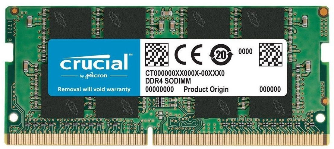 Crucial 8GB SODIMM DDR4-3200 CL22 (CT8G4SFRA32A)