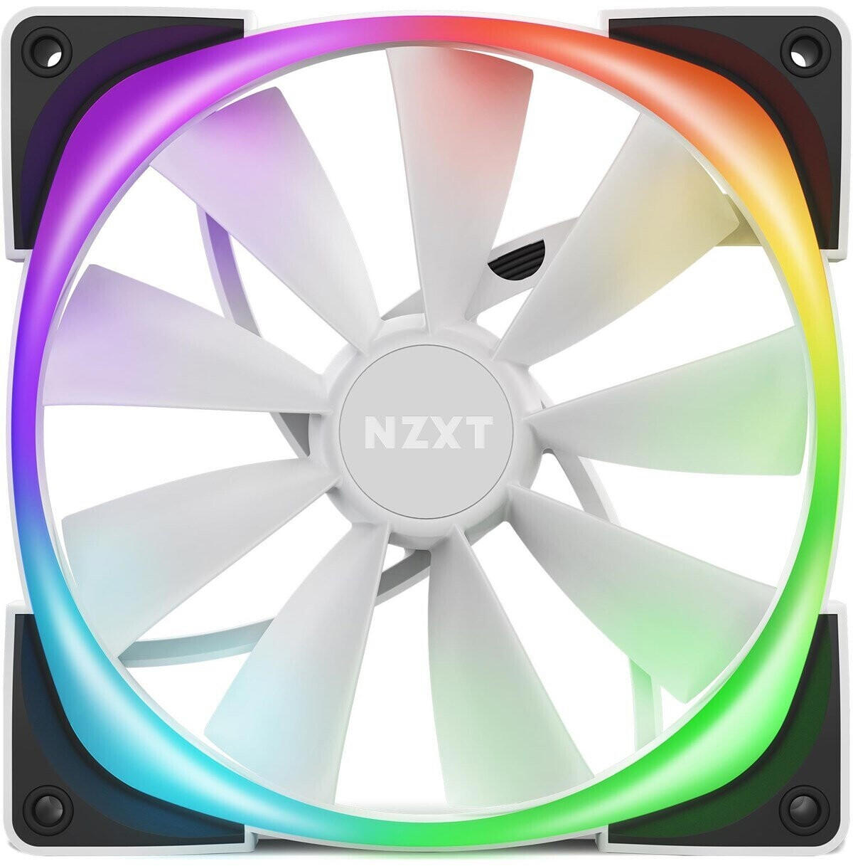 NZXT Aer RGB 2 Twin Starter Pack Matte White 140mm