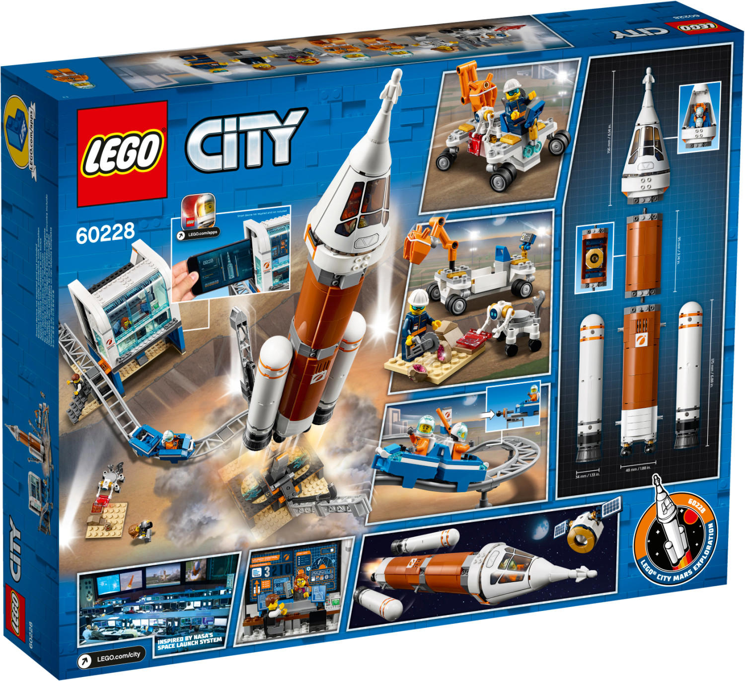 LEGO City - Deep Space Rocket and Launch Control (60228)