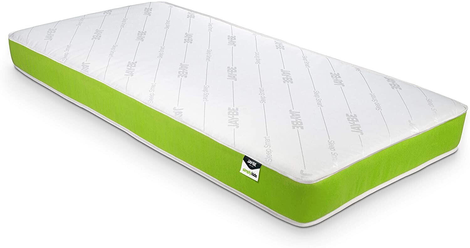 Jay-Be Simply Kids Foam Free Sprung Mattress - Green