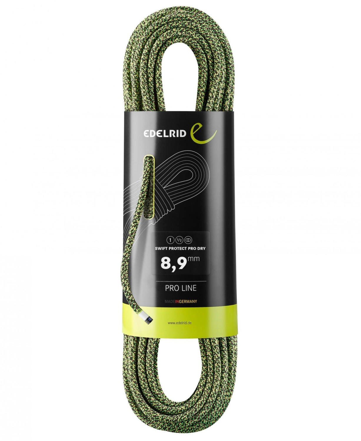 Edelrid Swift Protect Pro Dry 8,9mm (60m, night-green)