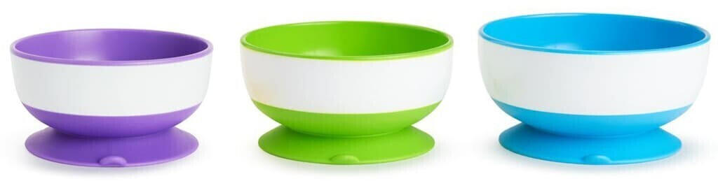 Munchkin Stay Put 3 Suction Bowls