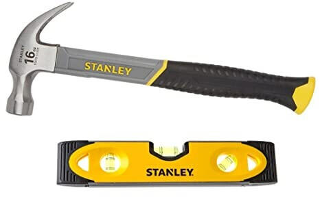 Stanley STHT0-51309 16oz Fiberglass Curved Claw Hammer, 450g