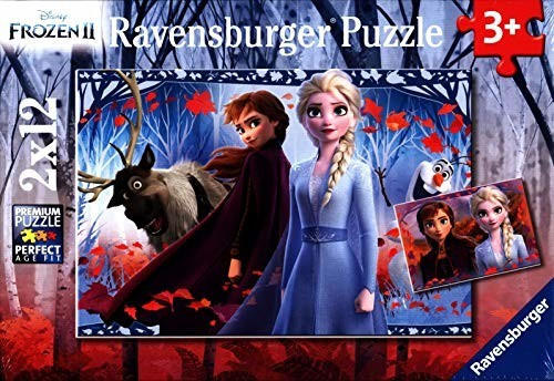 Ravensburger Frozen Set Puzzle 2x12 Parts 26x18 cm