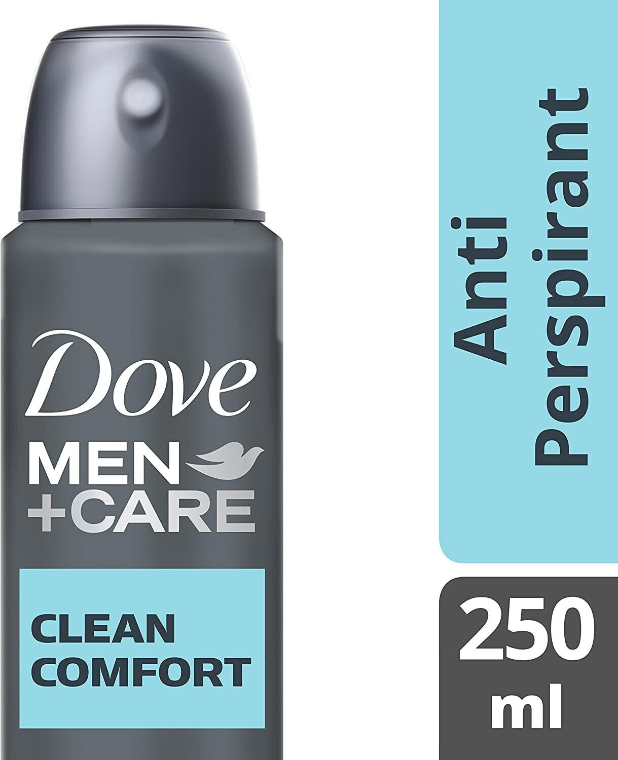 Dove DoveMen+ Care Antiperspirant Clean Comfort 250ml