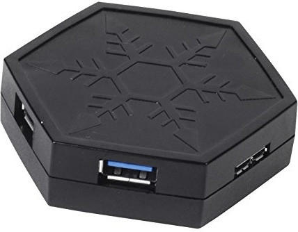 SilverStone 4 Port USB 3.0 Hub (SST-EP01B)