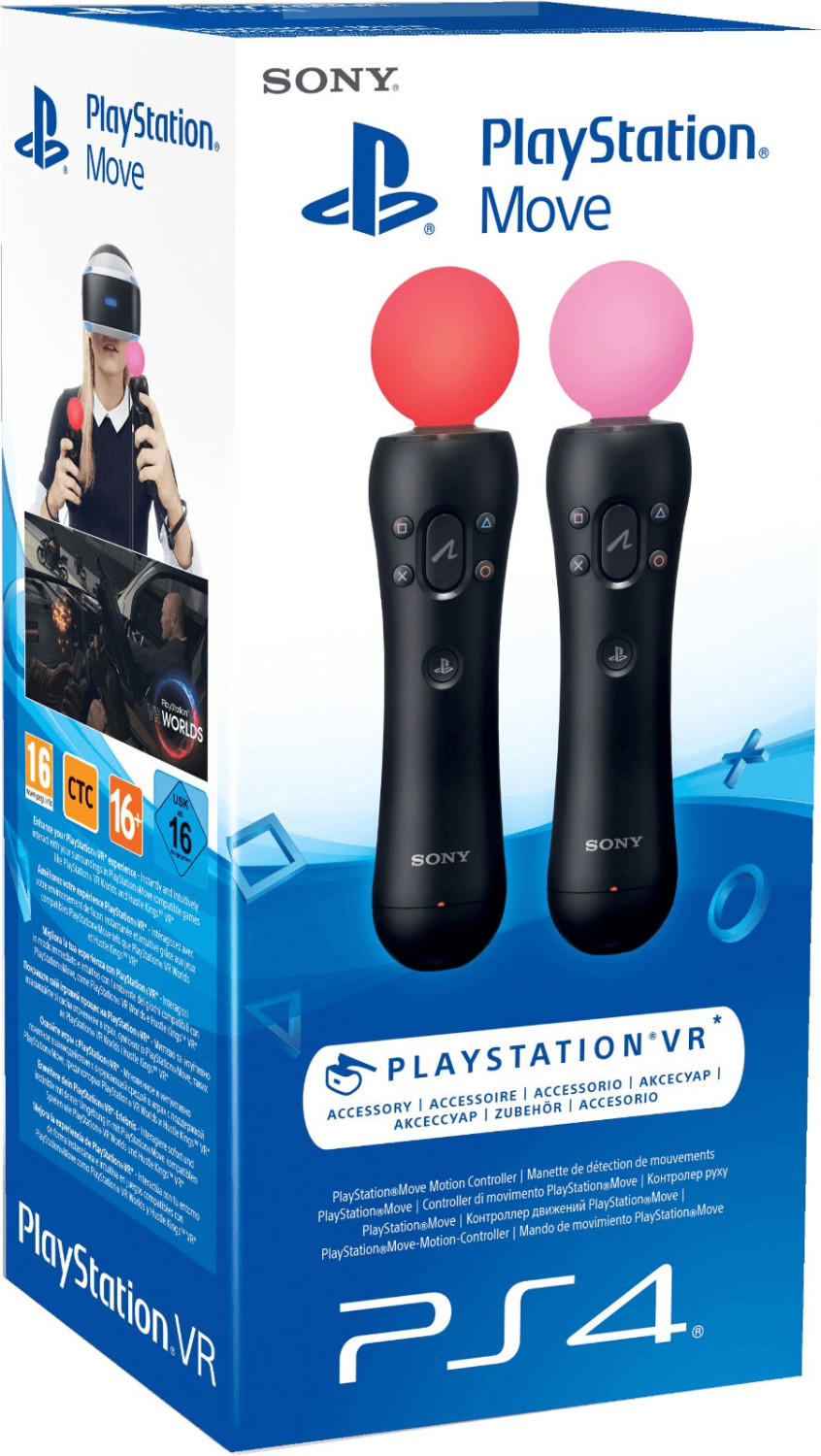 Sony PlayStation Move Motion Controller Twin Pack