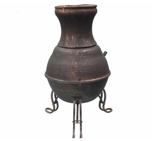 Gardeco Billie Cast Iron Chimenea with BBQ grill