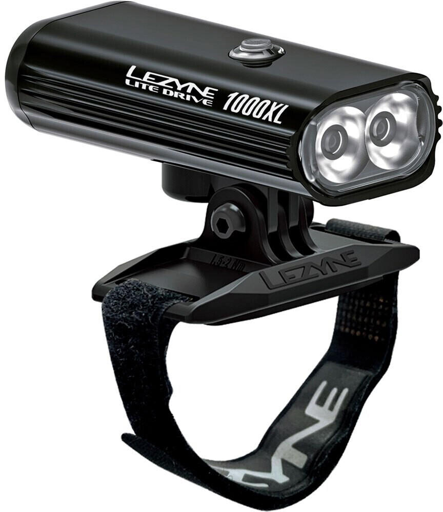 Lezyne Lite Drive 1000xl Front Light (1-LED-16H-V204) Silver 1000 Lumens