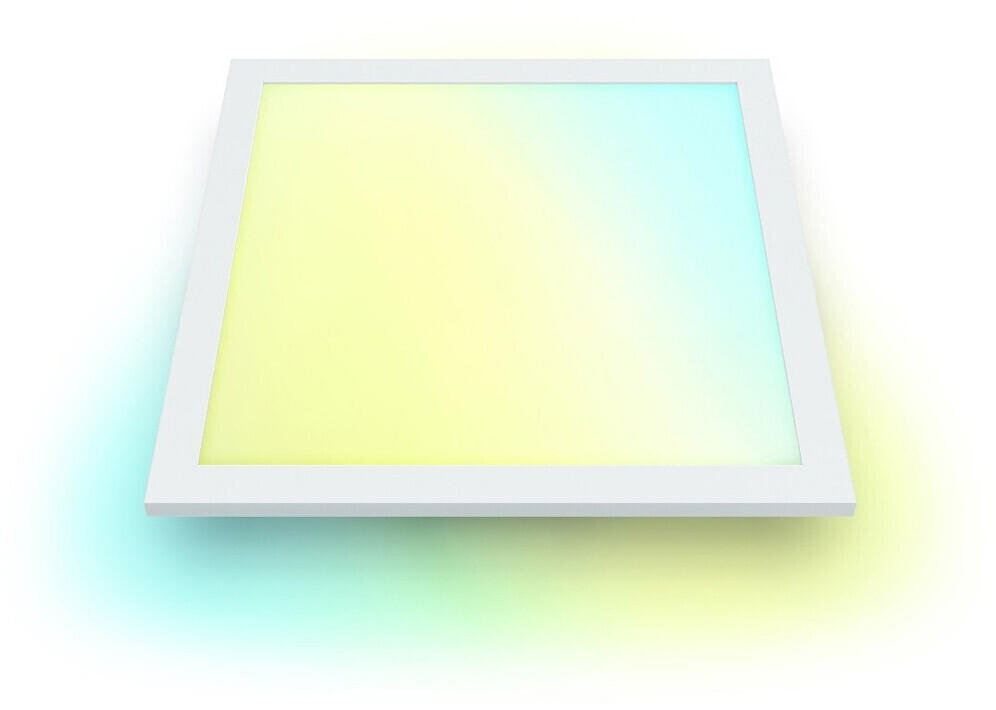 Wiz LED panel tunable white in white 12W 1000lm single pack square white