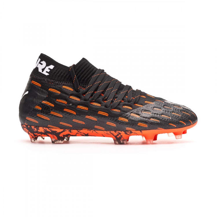 Puma Future 6.1 Netfit FG/AG Kids puma black/puma white/shocking orange