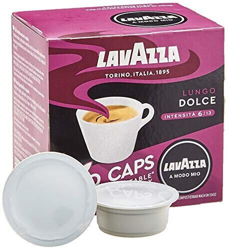 Lavazza Lungo Dolce Eco Coffee Caps (16 Port.)