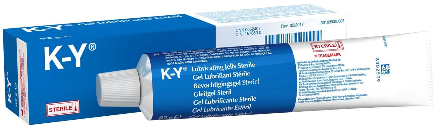 Johnson & Johnson K-Y Lubricating Jelly Sterile (82g)