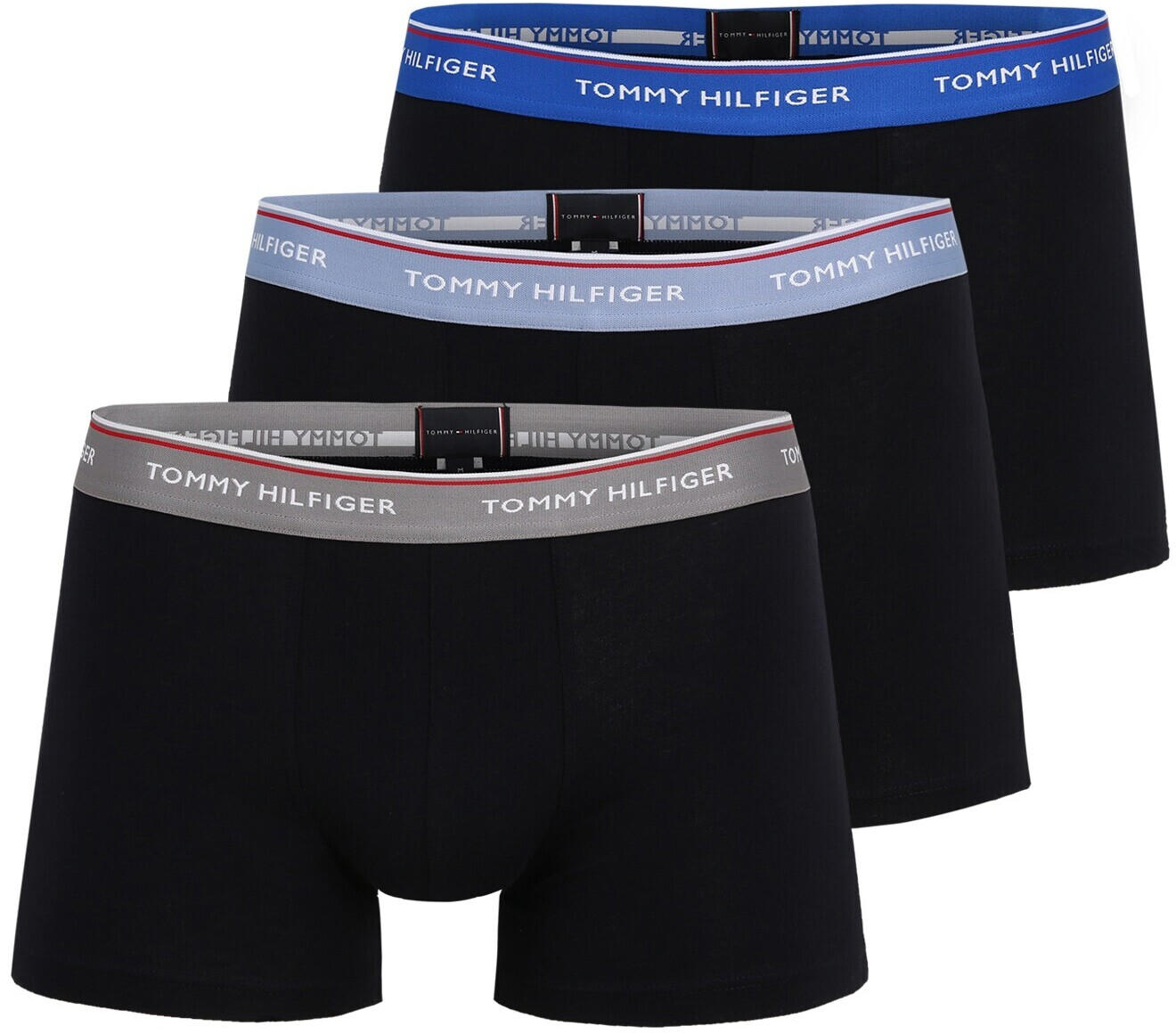 Tommy Hilfiger 3-Pack Organic Cotton Trunks electric blue/sublunar/moon blue (UM0UM01642-0T1)