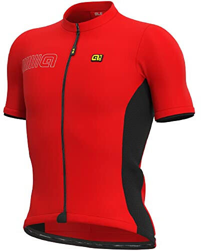 Alé Cycling Solid Color Block Trikot Men's red