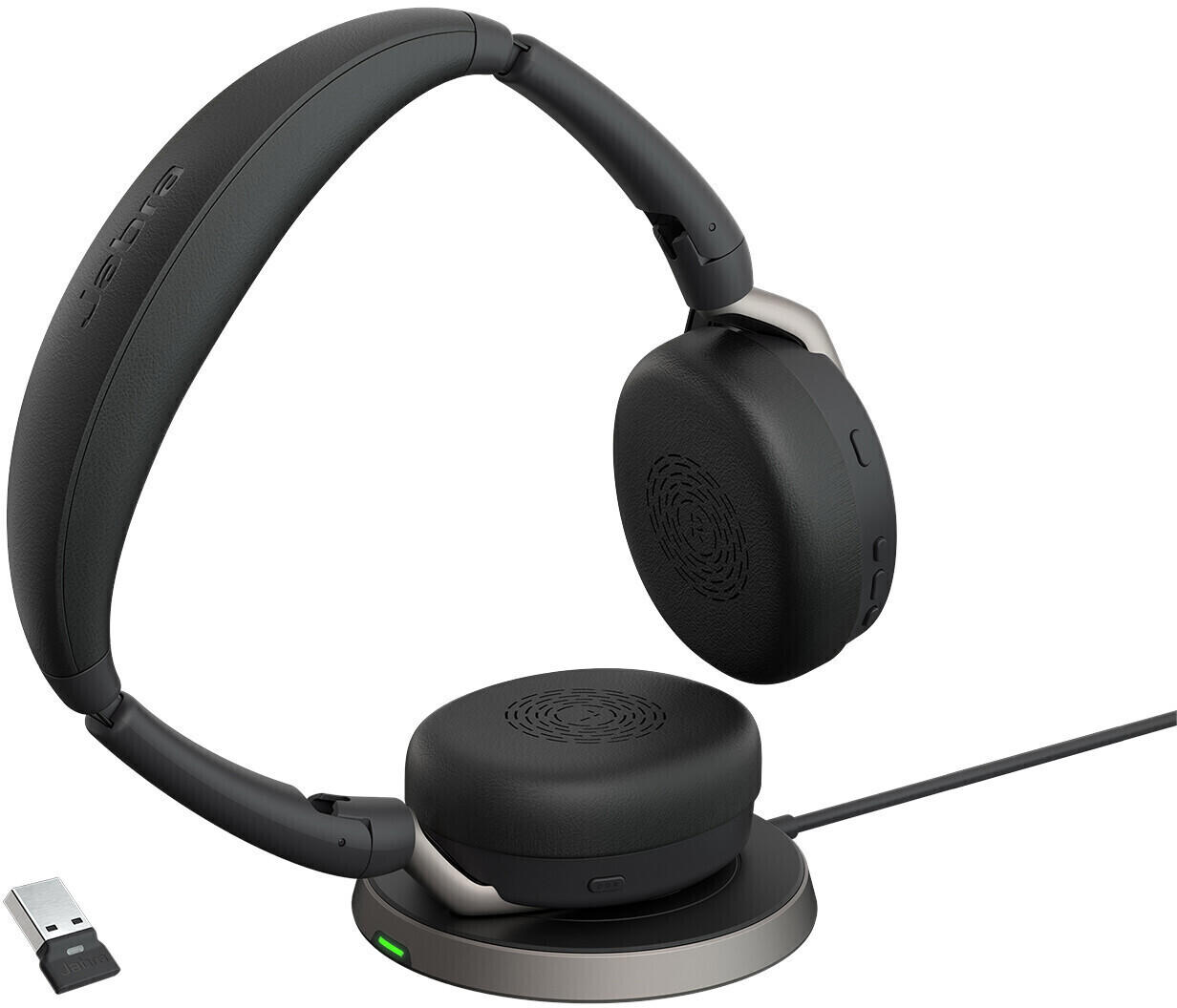 Jabra Evolve2 65 Flex - USB-A UC Stereo (Wireless Charging)