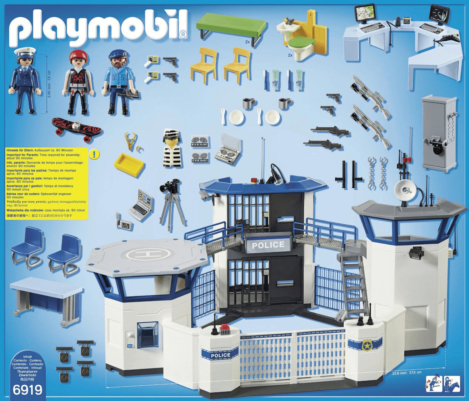 Playmobil City Action - Police Headquarters with Prison