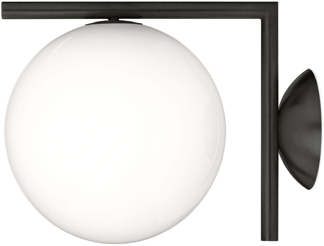 FLOS IC C/W1 ceiling lamp/wall lamp Matt black