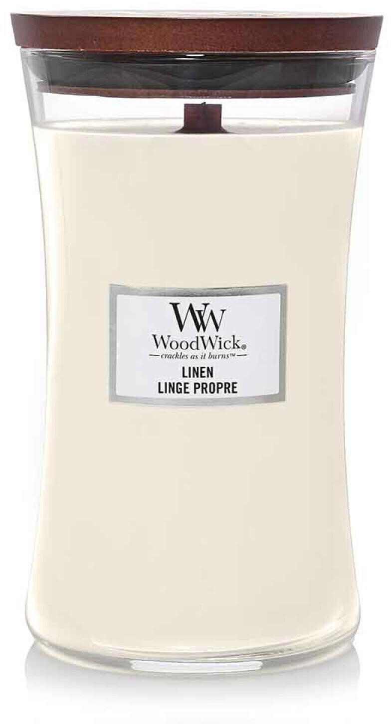 WoodWick Linen Candle 610g
