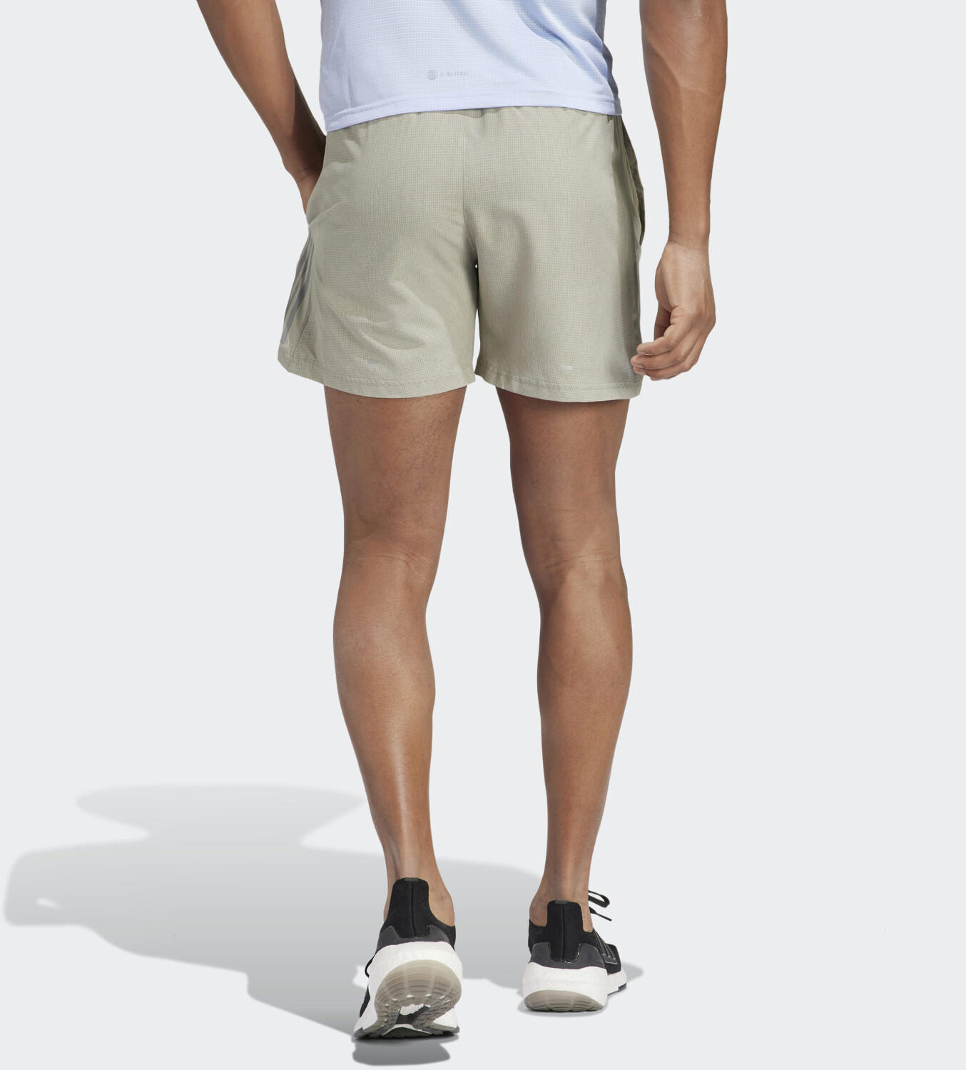 Adidas Own The Run Heather 5 Inch Men's Shorts