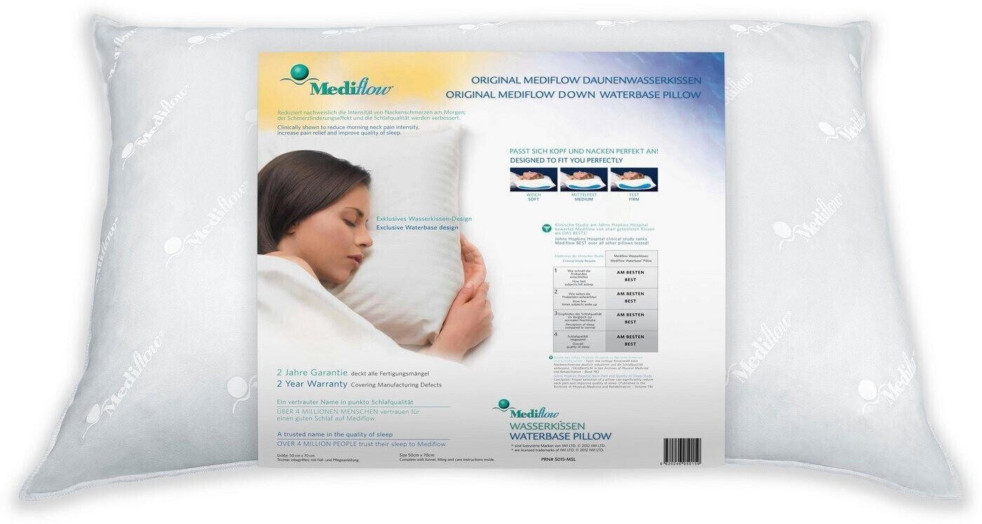 Mediflow Original down water pillow 5016 50x70cm