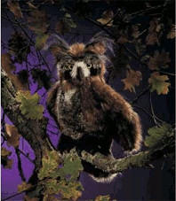 Folkmanis Plush Great Horned Owl