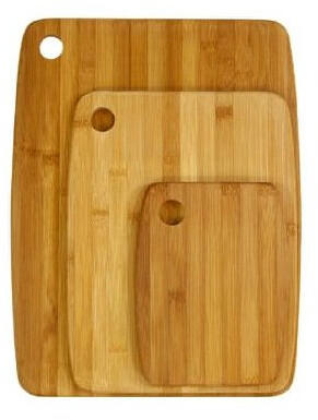 JJA Set of bamboo cutting boards