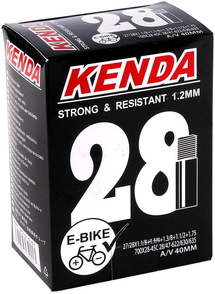 Kenda Bicycle Tyre Tube Black