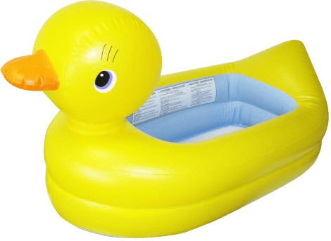 Munchkin White Hot Inflatable Safety Duck Tub